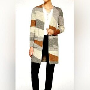 Fortune & Ivy Layla Open Seamless Cardigan